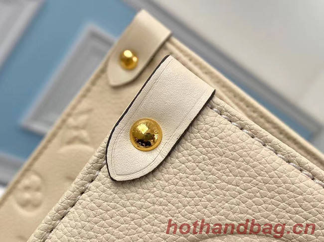 Louis vuitton ONTHEGO M45081 cream