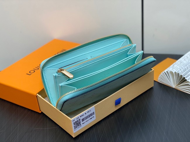 Louis Vuitton Zippy Wallet M61867 blue