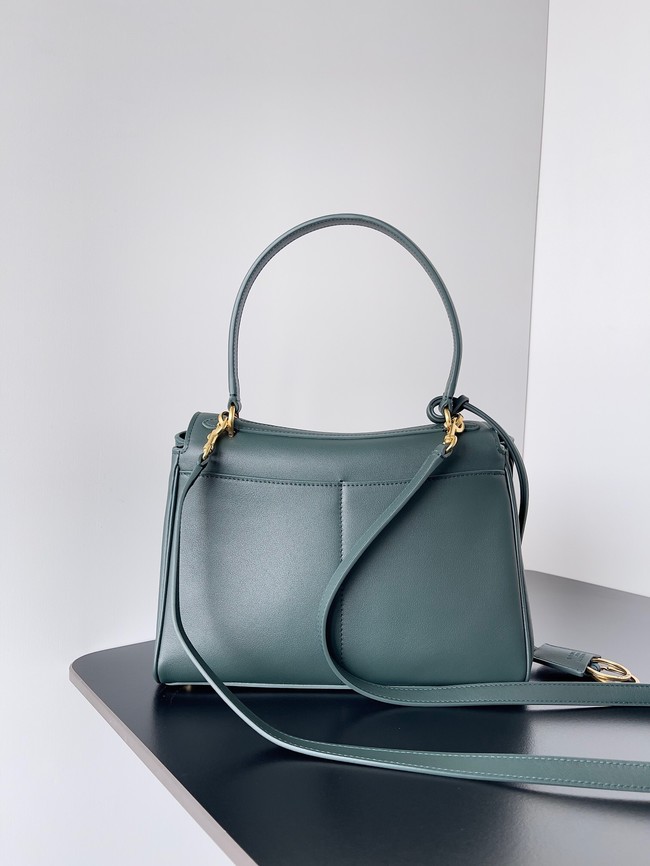 Balenciaga Rodeo Handbag smooth calfskin 795457 lake green