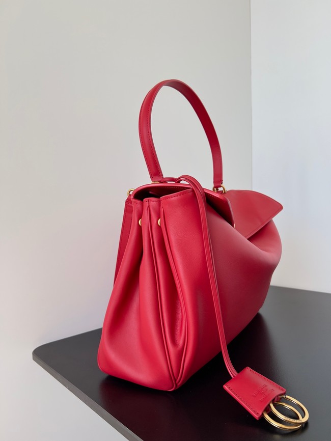 Balenciaga Rodeo Handbag smooth calfskin 795457 red