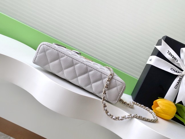Chanel CLUTCH WITH CHAIN AP4531 light gray