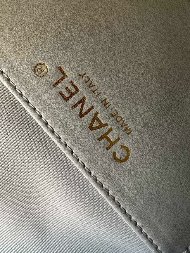 Chanel Medium HOBO BAG AS5498 Silver