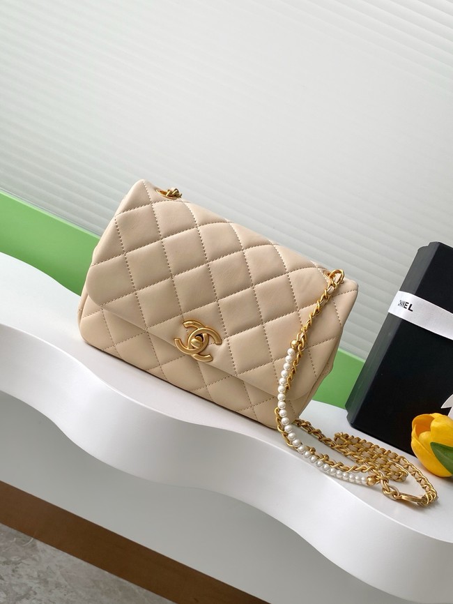 Chanel SMALL FLAP BAG AS5253 Apricot