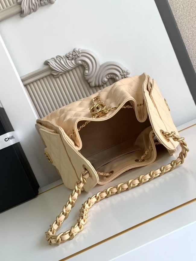 CHANEL 25 SMALL HANDBAG AS5293 Beige