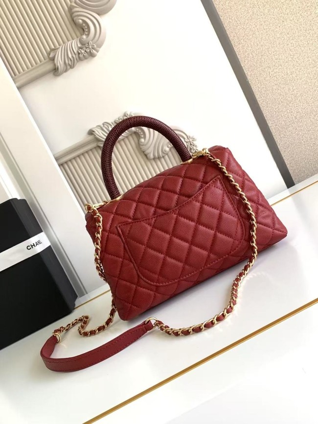 Chanel FLAP BAG WITH TOP HANDLE 92990-11