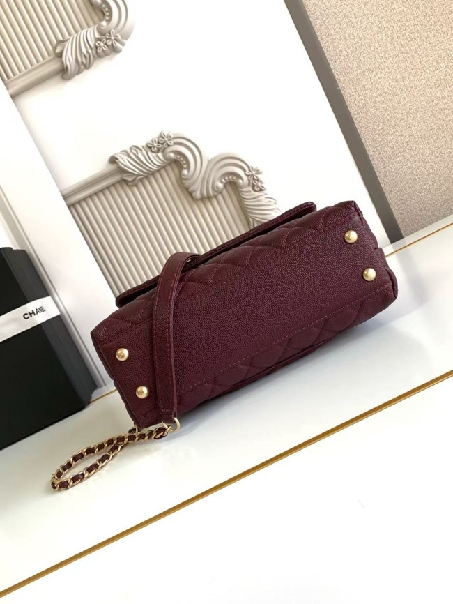 Chanel FLAP BAG WITH TOP HANDLE 92990-8