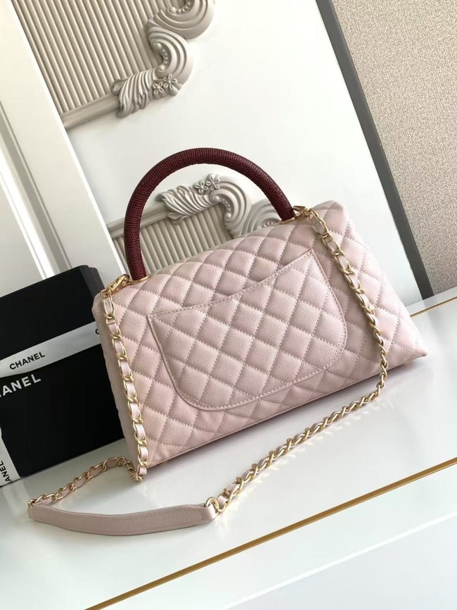 Chanel LARGE FLAP BAG WITH TOP HANDLE 92991-1