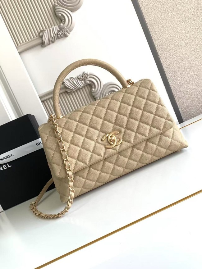 Chanel LARGE FLAP BAG WITH TOP HANDLE 92991-4