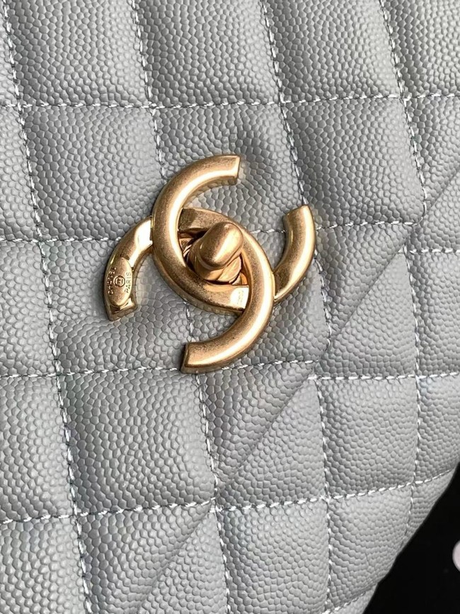 Chanel LARGE FLAP BAG WITH TOP HANDLE 92991-5