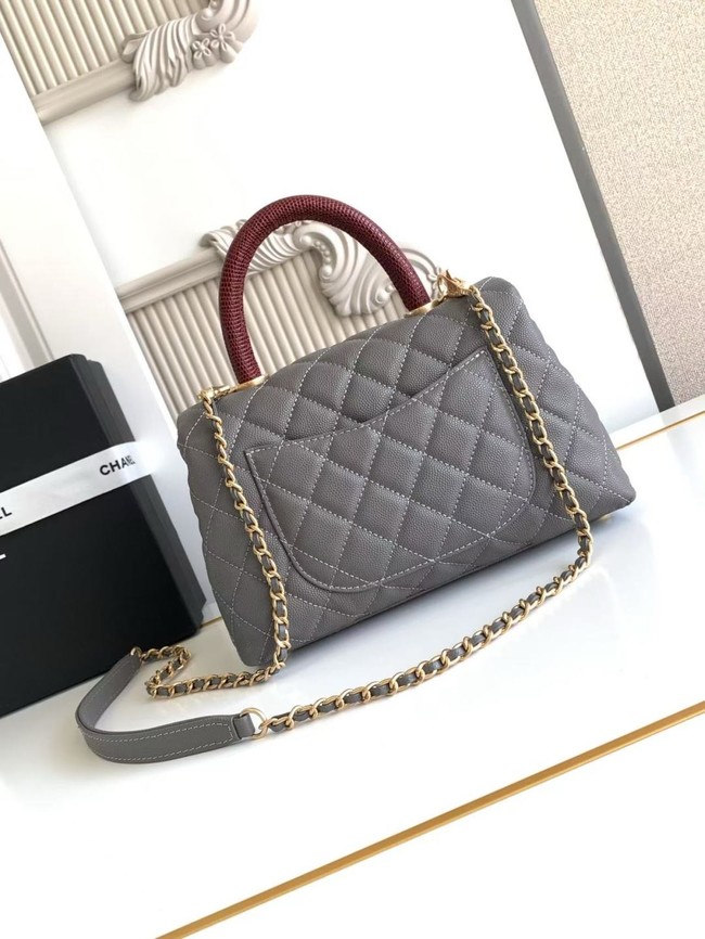 Chanel FLAP BAG WITH TOP HANDLE 92990-15