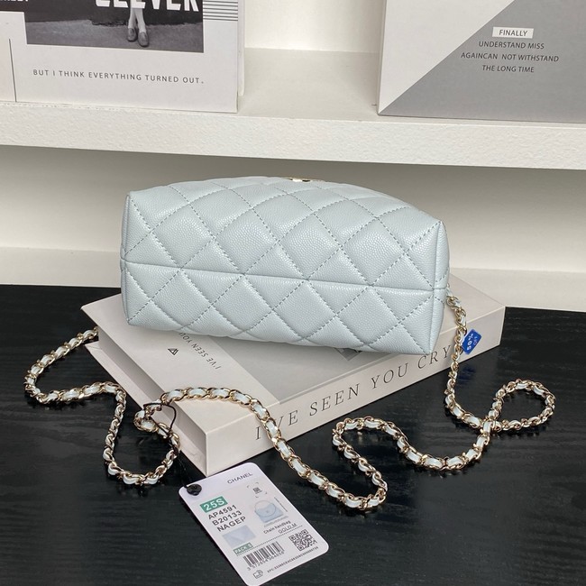 Chanel CLUTCH WITH CHAIN AP4591 light blue