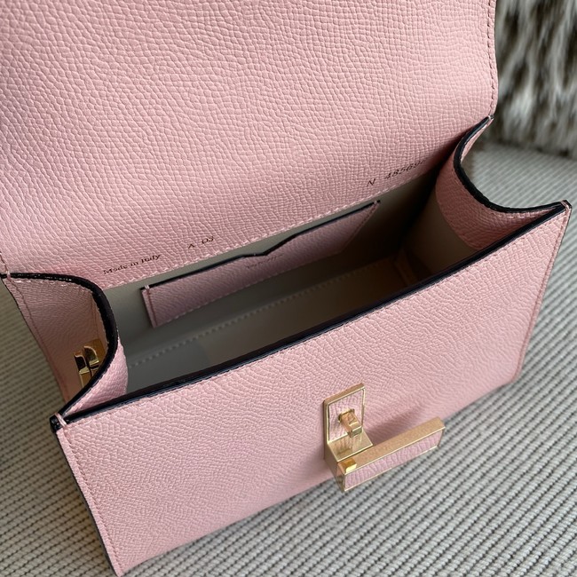 Valextra Iside Top Handle Mini Bag 00359 pink