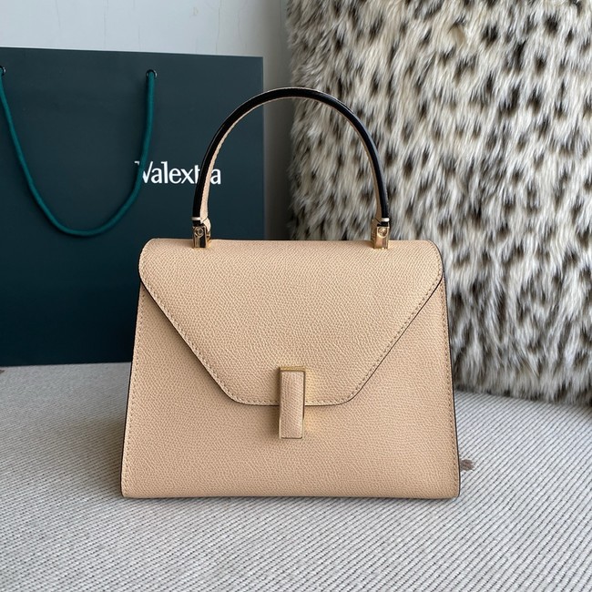 Valextra Iside Top Handle Medium Bag 56028 CASHMERE BEIGE