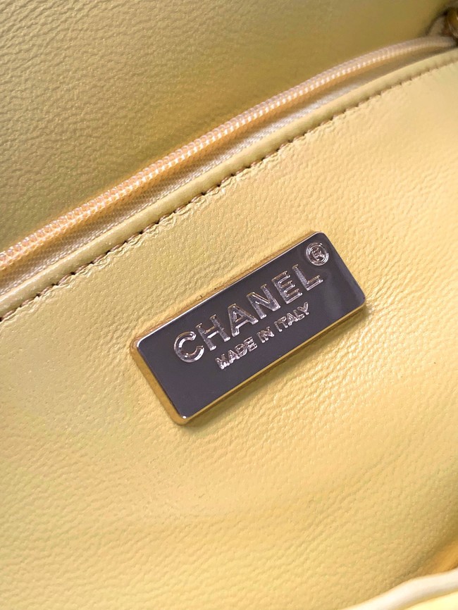 Chanel FLAP BAG AS4561 Yellow