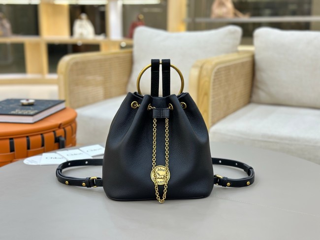 CHLOE leather shoulder bag 9965 black