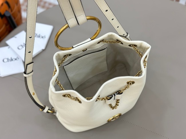 CHLOE leather shoulder bag 9965 white