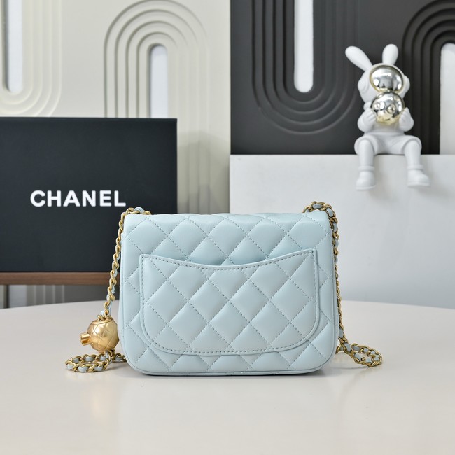 Chanel MINI FLAP BAG AS1786 light Blue