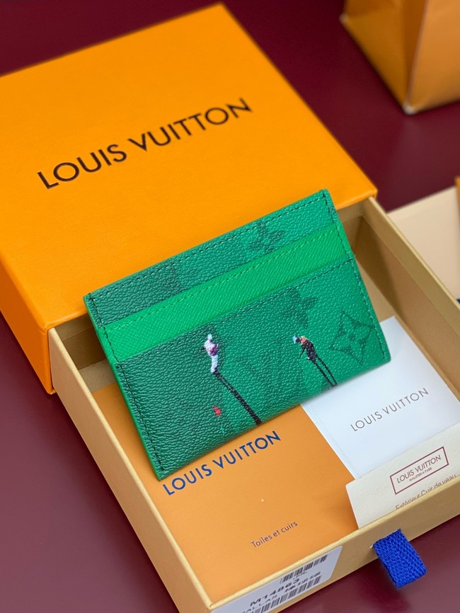 Louis Vuitton Double Card Holder M14864 Green