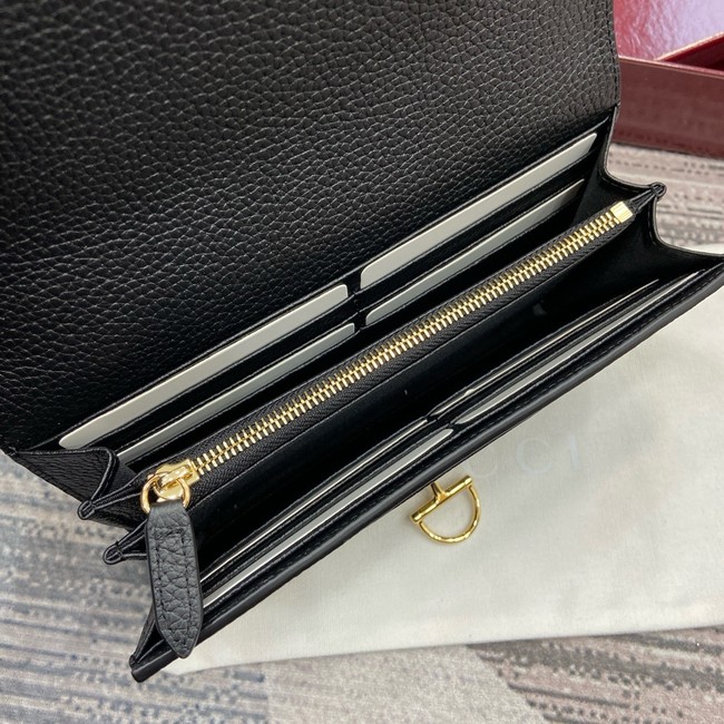 Gucci Softbit continental wallet 828147 black