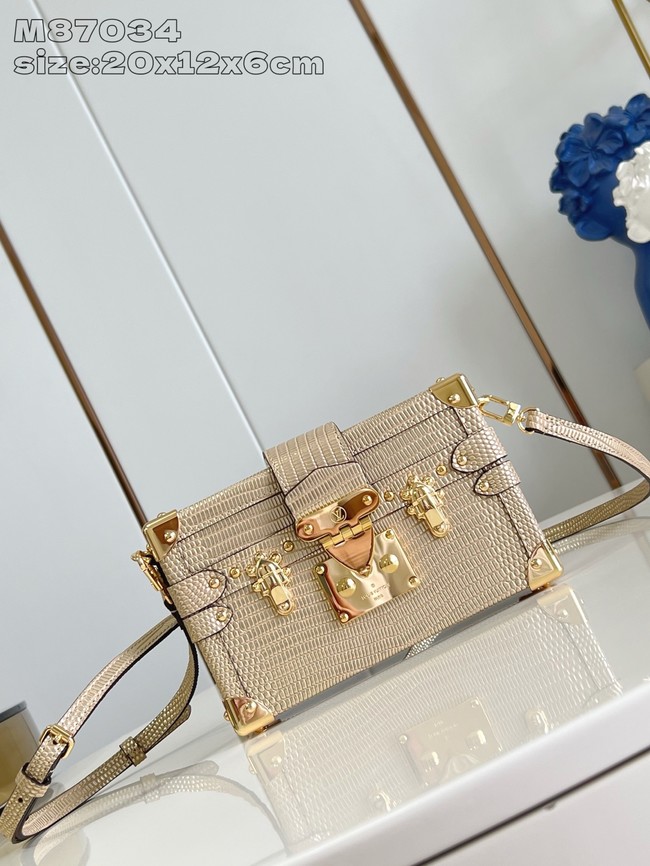 Louis Vuitton Petite Malle M85818 Cream