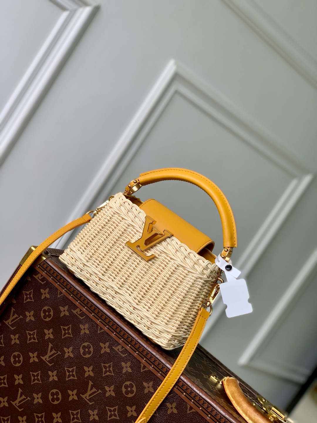 Louis Vuitton Capucines Mini M11617 yellow