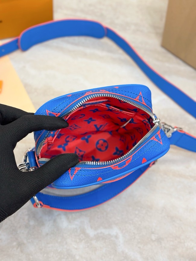 Louis Vuitton Danube M14685 Blue&Red