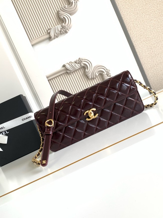 CHANEL Large Flap Bag AS5642 Dark Brown