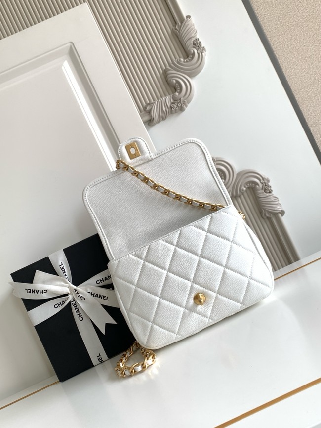 CHANEL Mini Flap Bag AP5147 white