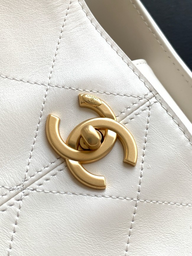 CHANEL Shopping Bag AS5434 white