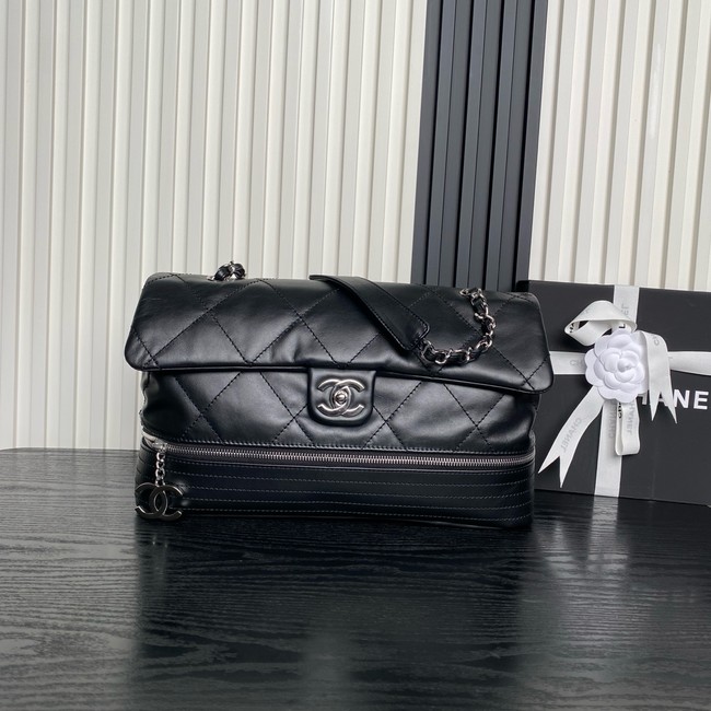 CHANEL Lambskin Shoulder Bags 9902 black