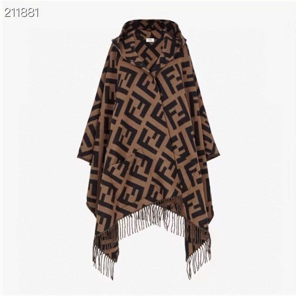 Fendi Cape Double-sided cashmere FDC35916