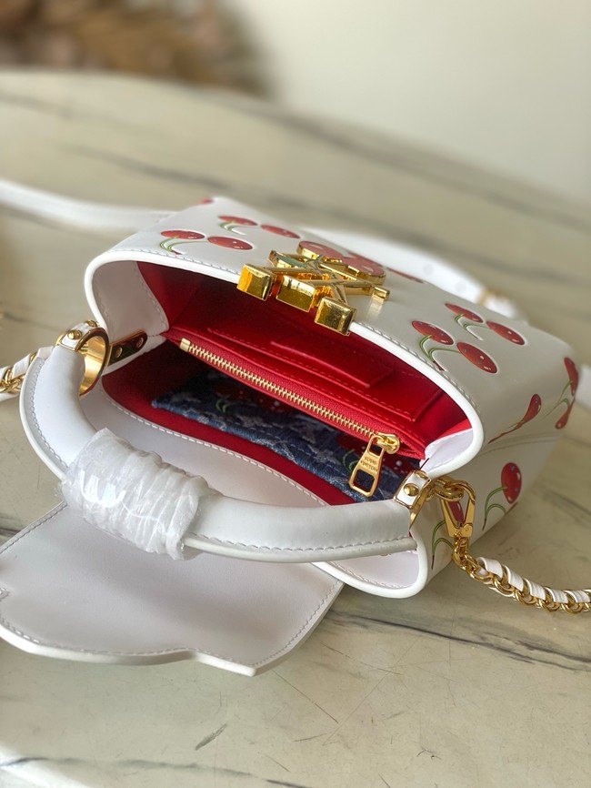 Louis Vuitton Capucines Mini M13251 white