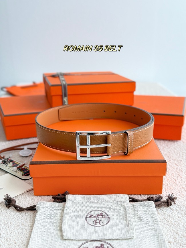 Hermes Epsom calfskin leather belt 66005