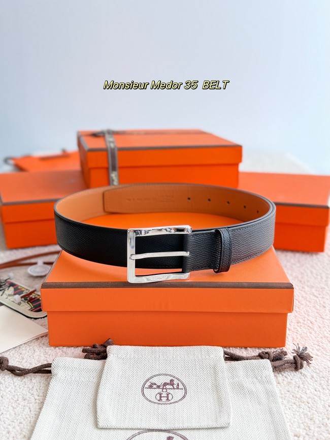 Hermes Epsom calfskin leather belt 66027