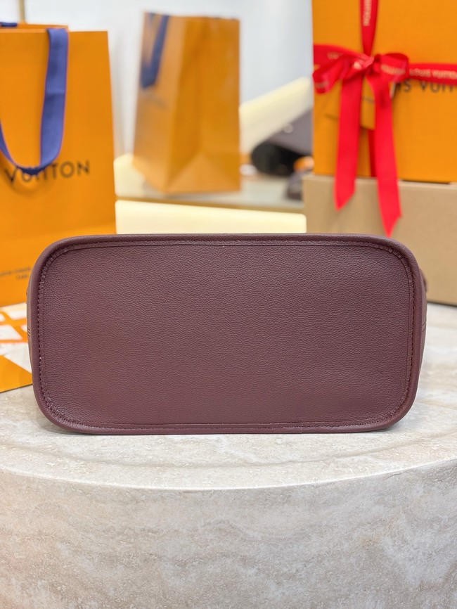 Louis Vuitton NEW - REVERSIBLE Neverfull Inside Out MM M25663 Monogram&Red