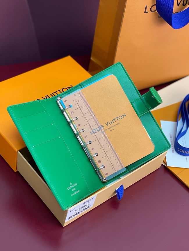 Louis Vuitton Small Ring Agenda Cover CUSTOMIZABLE R20005-1