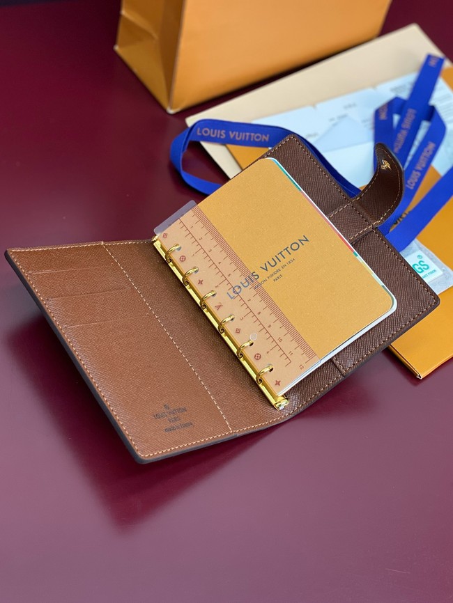 Louis Vuitton Small Ring Agenda Cover CUSTOMIZABLE R20005-13