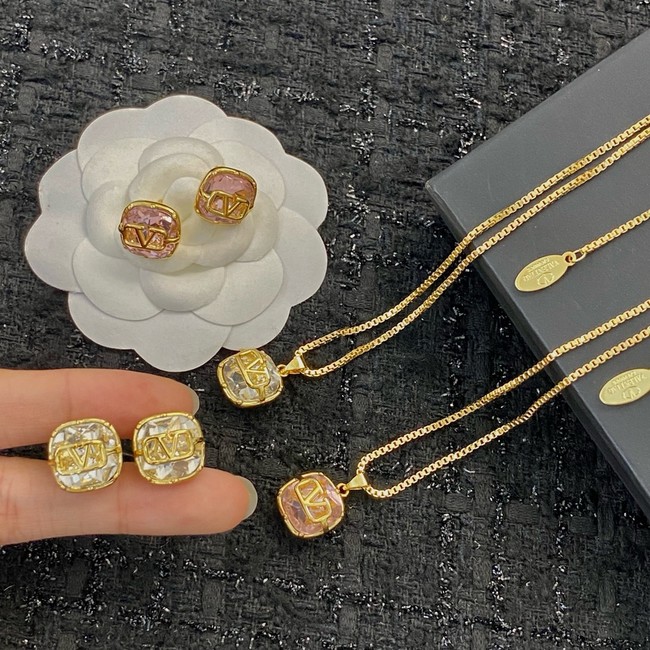 Valentino necklace&Earring CE81565