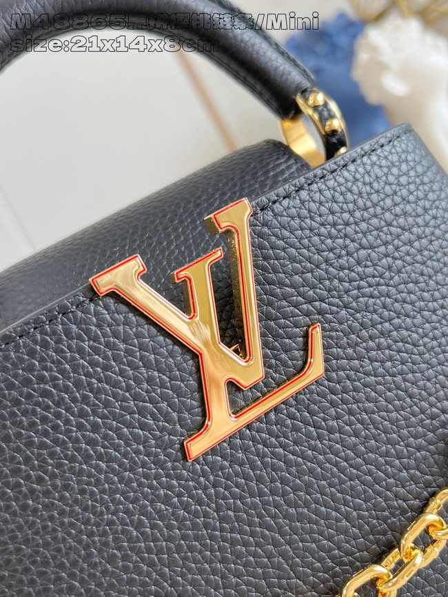 Louis Vuitton Capucines Mini M25406 BLACK