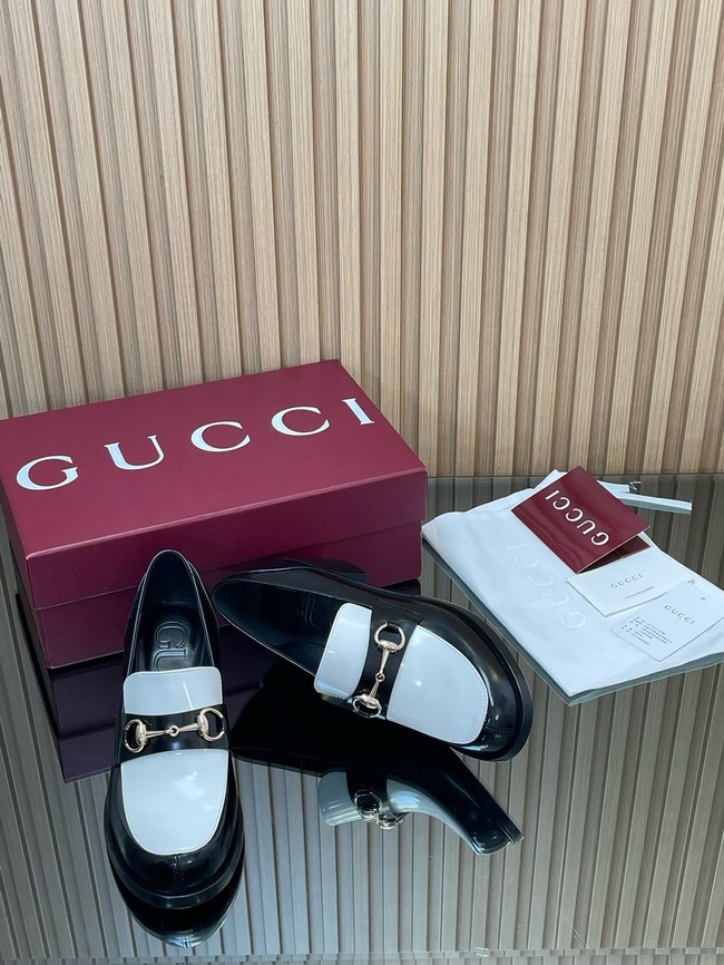 Gucci Womens heeled loafer with Horsebit 45109-1