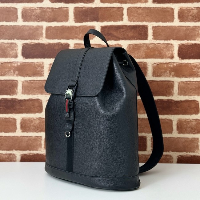 Gucci leather Backpack 816750 black