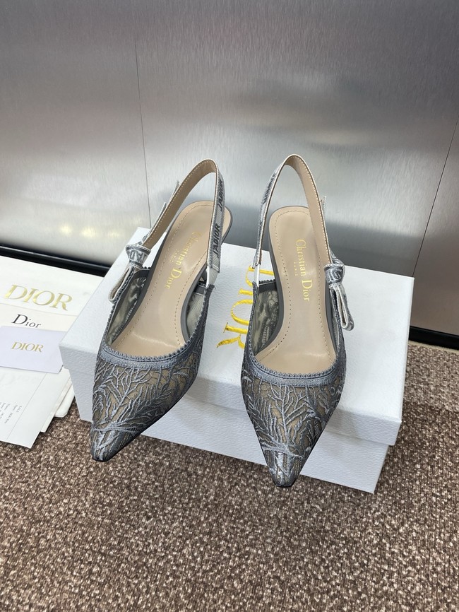 JAdior Slingback Pump Cotton Embroidered KCV367DLN-3