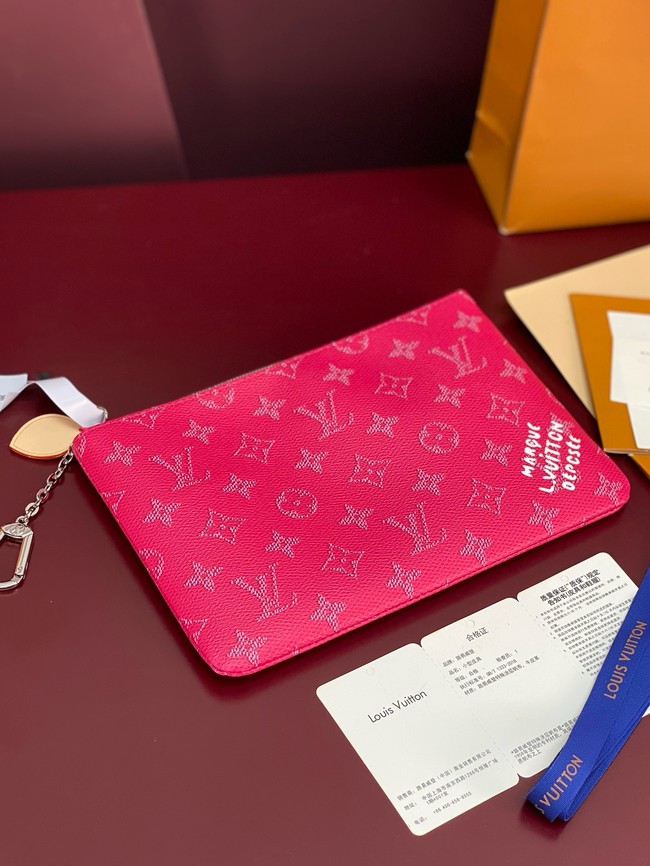 Louis Vuitton NEW Key Pouch M M27109 rose
