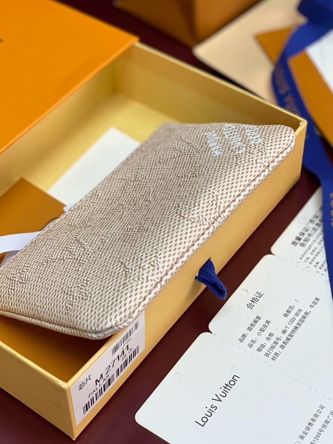 Louis Vuitton NEW Key Pouch S M27141 Linen