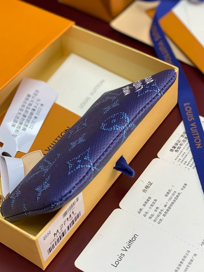 Louis Vuitton NEW Key Pouch S M27141 Ocean