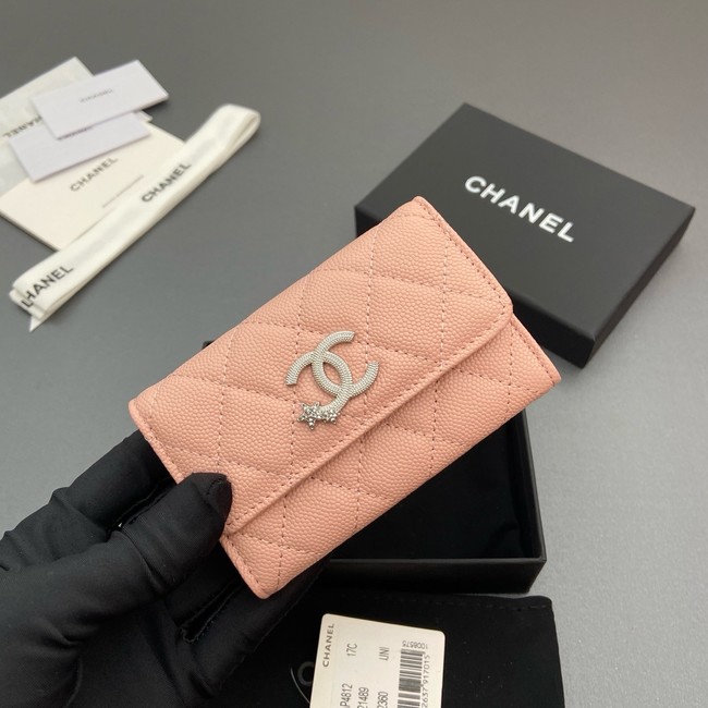 Chanel Flap Card Holder AP4812 pink
