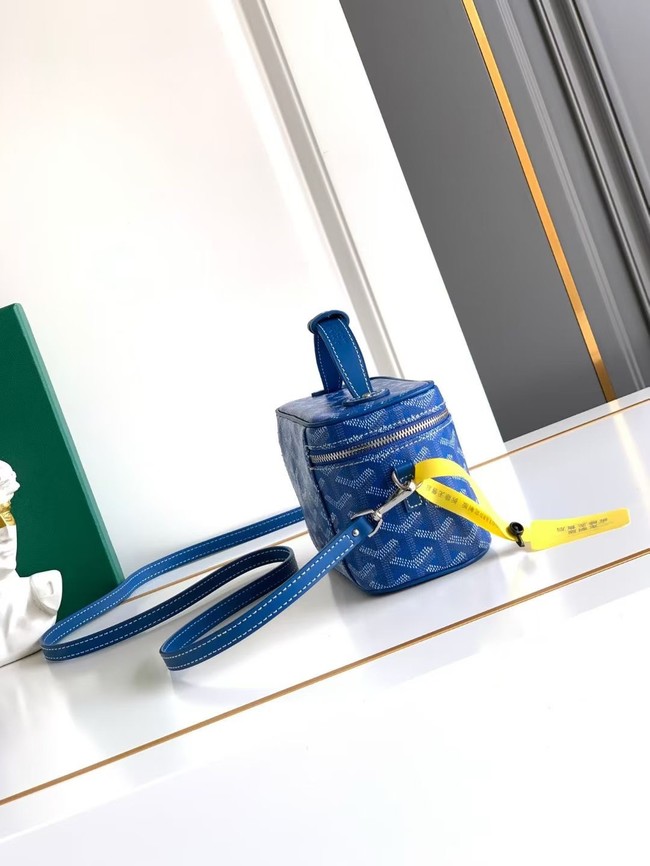 Goyard Muse mini Makeup pouch CL07P blue