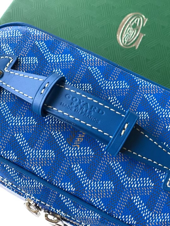 Goyard Muse mini Makeup pouch CL07P blue