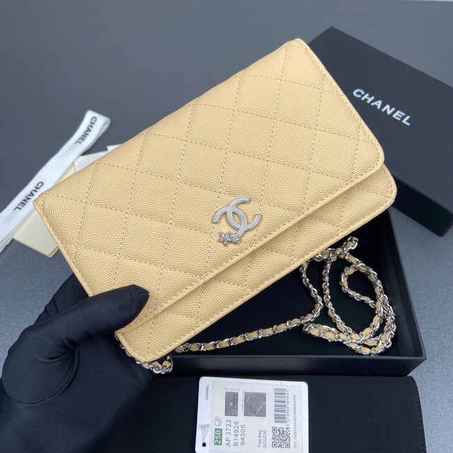 Chanel Wallet On Chain AP3723 yellow
