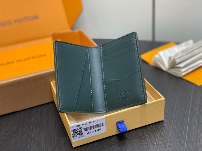 Louis Vuitton Pocket Organizer M27149 Forest Green